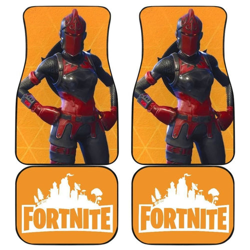 Red Knight Fortnite Car Floor Mats For Gamer Mn04 Universal Fit 111204 - CarInspirations