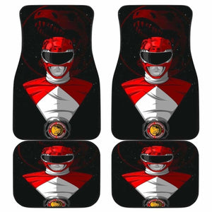 Red Ranger Anime Japan Car Floor Mats Universal Fit 051012 - CarInspirations