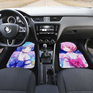 Rem And Ram Re Zero Charming Girls Anime Car Floor Mats Universal Fit 051012 - CarInspirations