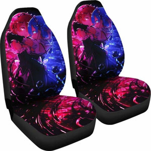 Rem And Ram Re:Zero Car Seat Covers 1 Universal Fit 051012 - CarInspirations