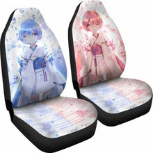 Load image into Gallery viewer, Rem And Ram Re:Zero Starting Life In Another World Car Seat Covers Universal Fit 051012 - CarInspirations