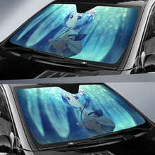Load image into Gallery viewer, Rem Anime Girl Blue Eyes Re Zero Car Sun Shade Universal Fit 225311 - CarInspirations