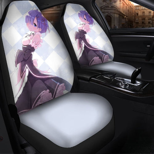 Rem Re Zero Starting Life In Another World Anime Best Anime 2020 Seat Covers Amazing Best Gift Ideas 2020 Universal Fit 090505 - 