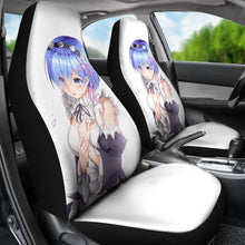 Load image into Gallery viewer, Rem Re_Zero Starting Life In Another World Best Anime 2020 Seat Covers Amazing Best Gift Ideas 2020 Universal Fit 090505 - CarInspirations