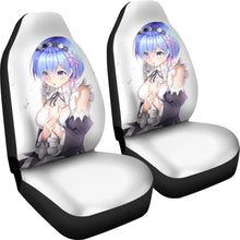 Load image into Gallery viewer, Rem Re_Zero Starting Life In Another World Best Anime 2020 Seat Covers Amazing Best Gift Ideas 2020 Universal Fit 090505 - CarInspirations