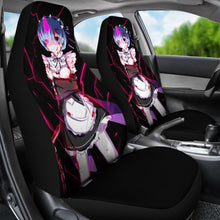 Load image into Gallery viewer, Rem Re_Zero Starting Life In Another World Best Anime 2020 Seat Covers Amazing Best Gift Ideas 2020 Universal Fit 090505 - CarInspirations