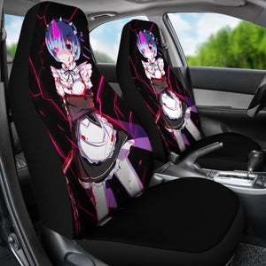 Rem Re_Zero Starting Life In Another World Best Anime 2020 Seat Covers Amazing Best Gift Ideas 2020 Universal Fit 090505 - CarInspirations