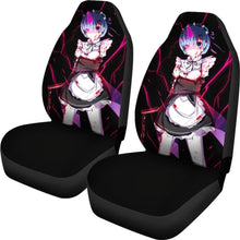 Load image into Gallery viewer, Rem Re_Zero Starting Life In Another World Best Anime 2020 Seat Covers Amazing Best Gift Ideas 2020 Universal Fit 090505 - CarInspirations