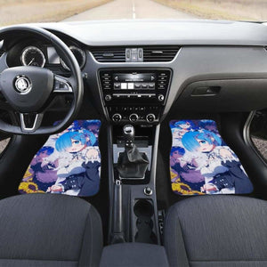 Rem Rezero Anime Car Floor Mats Universal Fit 051012 - CarInspirations