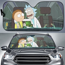 Load image into Gallery viewer, Rick And Morty Art Car Sun Shades Cartoon Fan Gift Universal Fit 210212 - CarInspirations