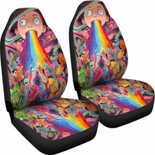 Load image into Gallery viewer, Rick And Morty Art Colorfull For Fans Car Seat Covers Universal Fit 051012 - CarInspirations