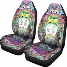 Load image into Gallery viewer, Rick And Morty Car Seat Covers 1 Universal Fit 051012 - CarInspirations
