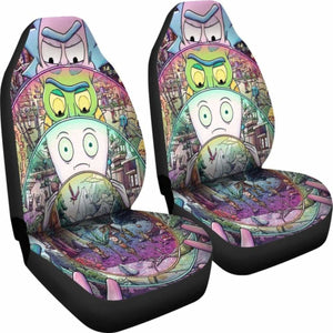 Rick And Morty Car Seat Covers 1 Universal Fit 051012 - CarInspirations