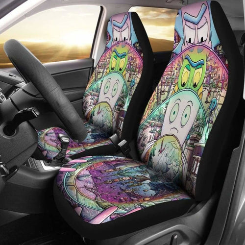 Rick And Morty Car Seat Covers 1 Universal Fit 051012 - CarInspirations