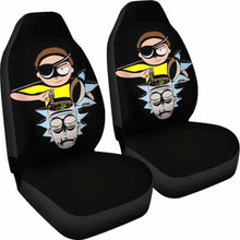 Load image into Gallery viewer, Rick And Morty - Car Seat Covers 3 Universal Fit 051012 - CarInspirations