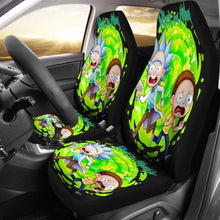 Load image into Gallery viewer, Rick And Morty Car Seat Covers 4 Universal Fit 051012 - CarInspirations