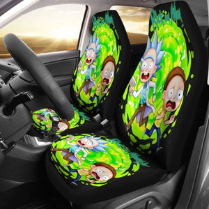 Rick And Morty Car Seat Covers 4 Universal Fit 051012 - CarInspirations