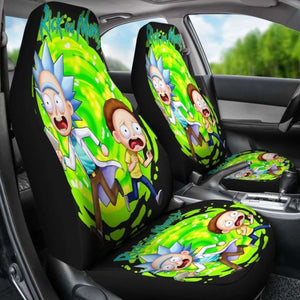 Rick And Morty Car Seat Covers 4 Universal Fit 051012 - CarInspirations