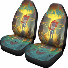 Load image into Gallery viewer, Rick And Morty Cartoon For Kids Car Seat Covers Universal Fit 051012 - CarInspirations