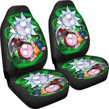 Load image into Gallery viewer, Rick And Morty Chibi Style Car Seat Covers Universal Fit 051012 - CarInspirations