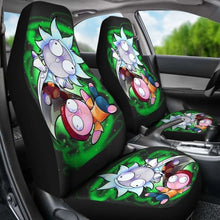 Load image into Gallery viewer, Rick And Morty Chibi Style Car Seat Covers Universal Fit 051012 - CarInspirations