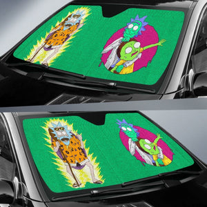 Rick and Morty Dragon Ball Car Sun Shades Cartoon Fan Gift Universal Fit 210212 - CarInspirations