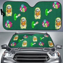 Load image into Gallery viewer, Rick and Morty Dragon Cartoon Ball Partten Car Sun Shades Universal Fit 210212 - CarInspirations