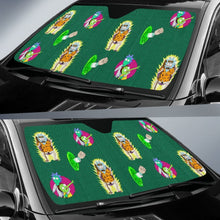 Load image into Gallery viewer, Rick and Morty Dragon Cartoon Ball Partten Car Sun Shades Universal Fit 210212 - CarInspirations