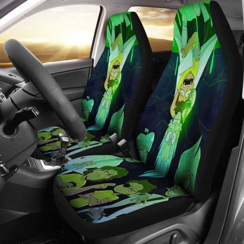 Rick And Morty Funny Cartoon Car Seat Covers Universal Fit 051012 - CarInspirations