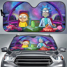 Load image into Gallery viewer, Rick And Morty In Space Car Sun Shades Cartoon H033120 Universal Fit 225311 - CarInspirations