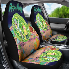 Load image into Gallery viewer, Rick And Morty On Strange Planet Car Seat Covers Universal Fit 051012 - CarInspirations