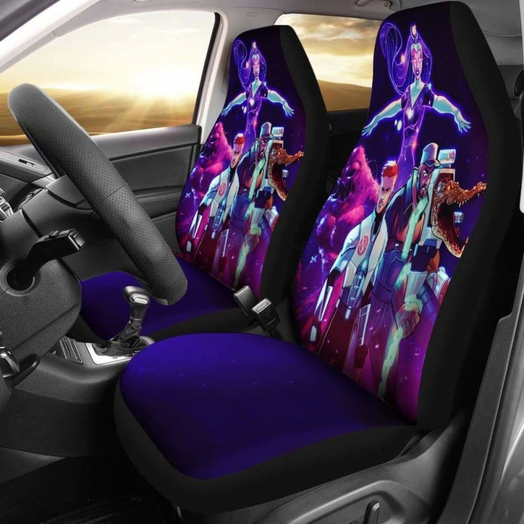 Rick And Morty The Vindicators Car Seat Covers Universal Fit 051012 - CarInspirations