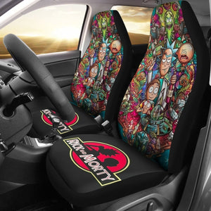 Rick & Morty Funny Car Seat Covers Universal Fit 225721 - CarInspirations