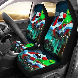 Rick & Morty Ghostbusters Car Seat Covers Universal Fit 194801 - CarInspirations
