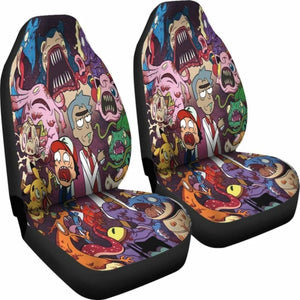 Rick & Morty Monster Car Seat Covers Universal Fit 051012 - CarInspirations