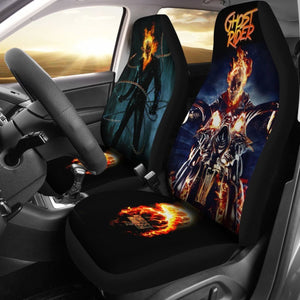 Robbie Reyes Ghost Rider Car Seat Covers Lt04 Universal Fit 225721 - CarInspirations