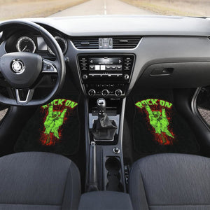 Rock And Roll Art Car Floor Mats Musical Genre H050320 Universal Fit 072323 - CarInspirations