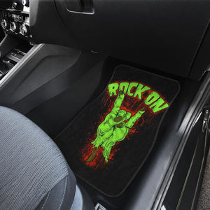 Rock And Roll Art Car Floor Mats Musical Genre H050320 Universal Fit 072323 - CarInspirations