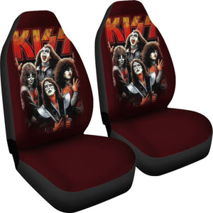 Rock Band Kiss Band Art Car Seat Covers Amazing Gift H050320 Universal Fit 072323 - CarInspirations