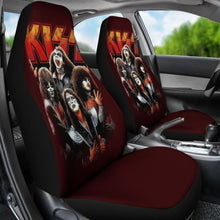 Load image into Gallery viewer, Rock Band Kiss Band Art Car Seat Covers Amazing Gift H050320 Universal Fit 072323 - CarInspirations