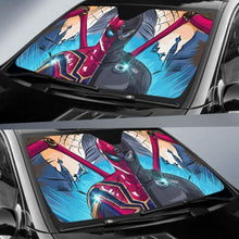 Load image into Gallery viewer, Ron Spider Stealth Suit Spiderman Far From Home Auto Sun Shades 918b Universal Fit - CarInspirations
