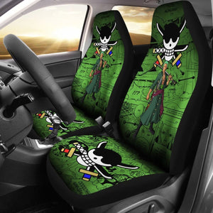 Roronoa Zoro One Piece Car Seat Covers Anime Mixed Manga Cool Universal Fit 194801 - CarInspirations