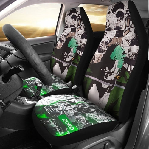 Roronoa Zoro One Piece Car Seat Covers Universal Fit 194801 - CarInspirations