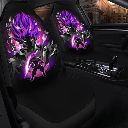 Rose Goku Black Logo Best Anime 2020 Seat Covers Amazing Best Gift Ideas 2020 Universal Fit 090505 - CarInspirations