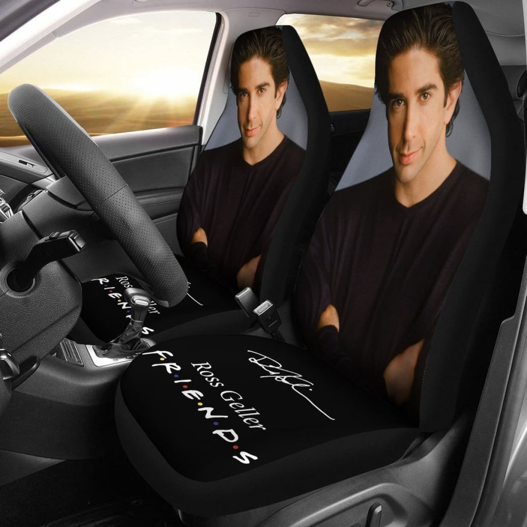 Ross Geller Signature Friends Tv Show Car Seat Covers Mn04 Universal Fit 225721 - CarInspirations