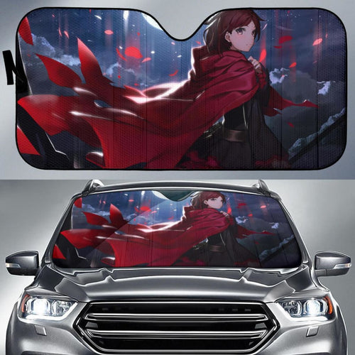 Ruby Rose Rwby 4K Car Sun Shade Universal Fit 225311 - CarInspirations