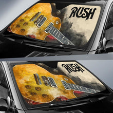 Load image into Gallery viewer, Rush Car Auto Sun Shade Guitar Rock Band Fan Universal Fit 174503 - CarInspirations