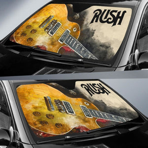 Rush Car Auto Sun Shade Guitar Rock Band Fan Universal Fit 174503 - CarInspirations