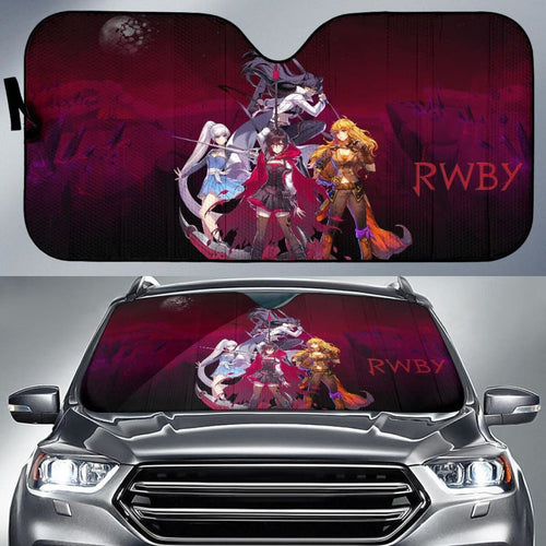 Rwby Anime Auto Sun Shade Nh07 Universal Fit 111204 - CarInspirations