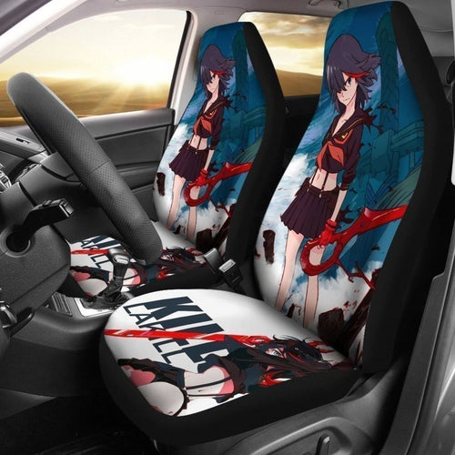 Ryuko Matoi Kill La Kill Anime Car Seat Covers Universal Fit 194801 - CarInspirations